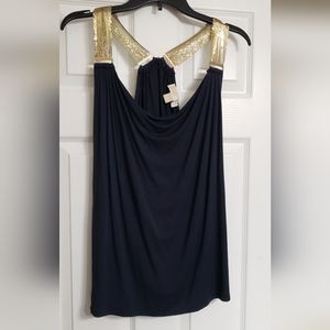 Michael Kors sparkle top shirt blouse